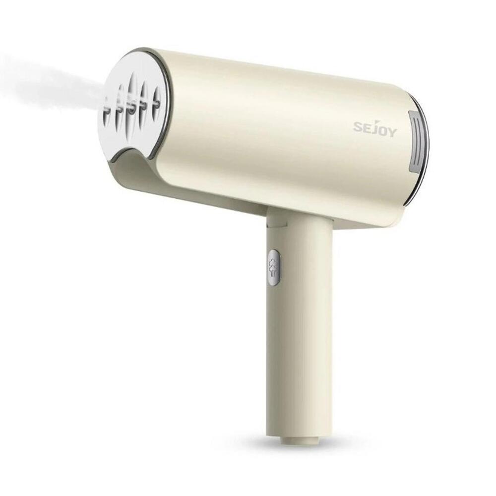 Sejoy Portable Foldable Handheld Garment Steamer 1000W Beige NEW